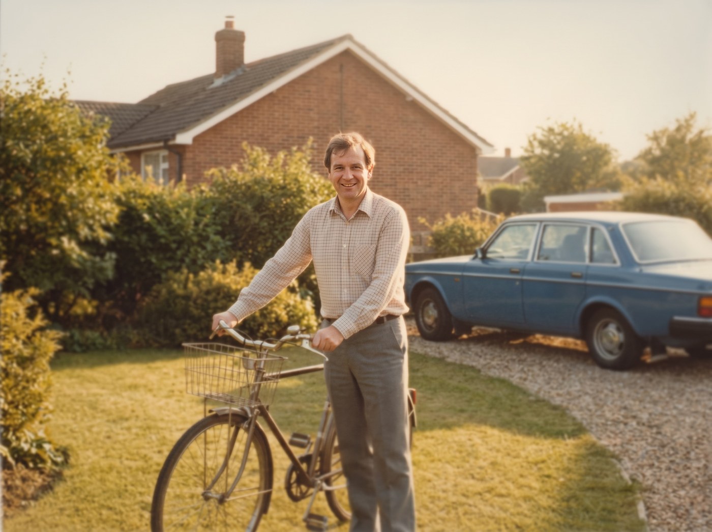 The same photograph after our repair: the dust, the spots and the scratch lines gone, the focus and the colour back.
